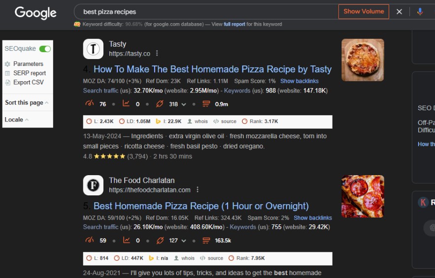 On Page SEO