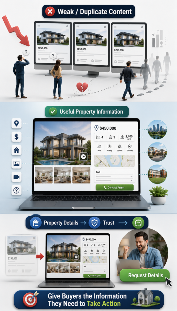 Your Property Pages Have Weak or Duplicate Content