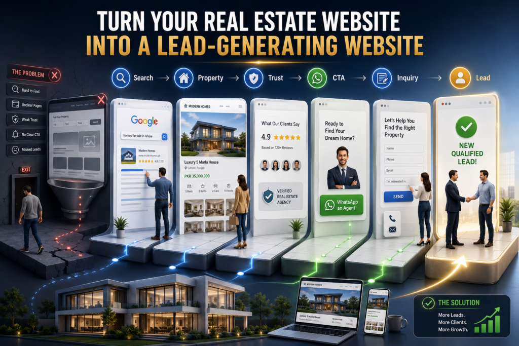 How to Turn a Real Estate Website Into a Lead-Generating Website