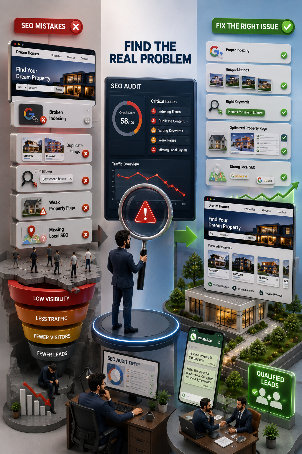 real estate SEO mistakes